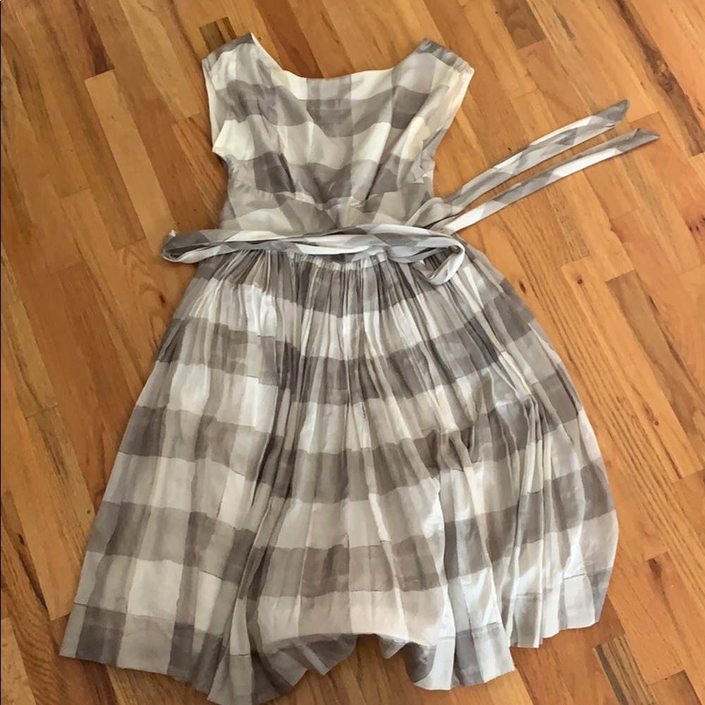 Liz Claiborne plaid party dress